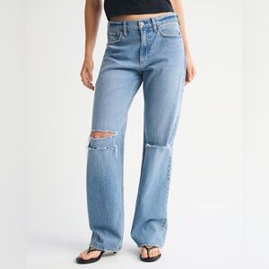 Abercrombie & Fitch Light Blue Straight Men's Jeans